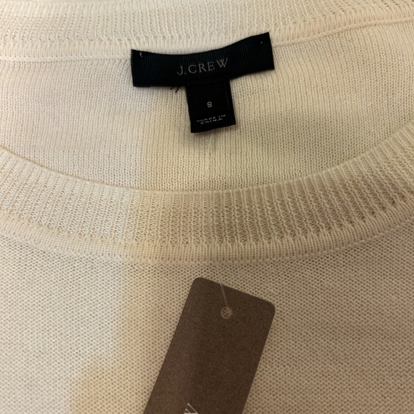 J. Crew Women's Cream Sweater - Picture 2 of 5